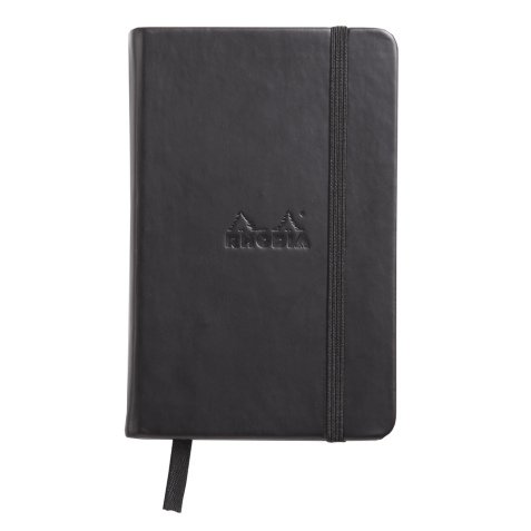 Rhodia Webnotebook 90x140, Lined - Black