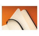 Webnotebook - Líneas horizontales - 9,5x14,6x1,8cm - Rhodiarama - Negro