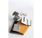 Webnotebook - Líneas horizontales - 9,5x14,6x1,8cm - Rhodiarama - Negro