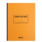 Rhodia Classic Composition book 19x25 cm petits carreaux 5x5 160 pages 80g non microperforé - Orange