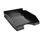 Corbeille à courrier Ecotray Ecoblack noir