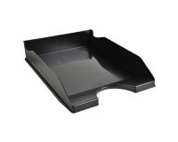 Corbeille à courrier Ecotray Ecoblack noir