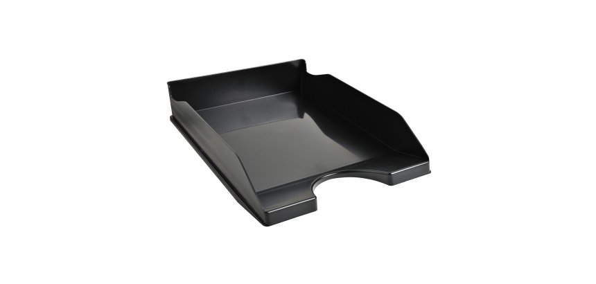 Corbeille à courrier Ecotray Ecoblack noir