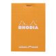 Bloc agrafé dotPad N°12 8,5x12 cm 80 feuilles DOT 80 g. - Orange