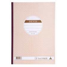 Le Dauphin Esitmate Quotes Book 50 Triplicates 297x210 - Oat