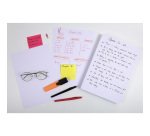 Fiche bristol 210 x 297 mm quadrillée 5 x 5 blanche non perforée Exacompta - Boîte de 100