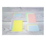 Fiche bristol 105 x 148mm quadrillée 5 x 5 blanche non perforée Exacompta - Boîte de 100