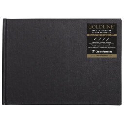 Goldline carnet cousu collé 64F A5 140g I - Ivoire