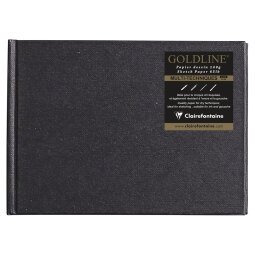 Goldline carnet cousu collé 64F A6 140g I - Ivoire