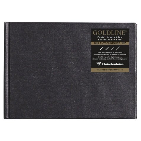 Goldline carnet cousu collé 64F A6 140g I - Ivoire