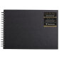 Goldline carnet spiralé 64F A3 140g I - Ivoire