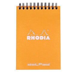 Notepad A6 80 feuilles DOT 80 g. - Orange