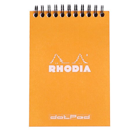 Notepad A6 80 feuilles DOT 80 g. - Orange