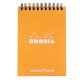 Notepad A6 80 feuilles DOT 80 g. - Orange