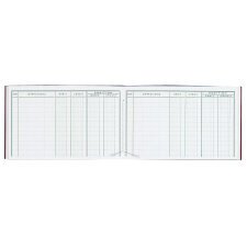 Register 107 x 173 mm bankrekeningen 48 pagina's