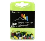 Epingles de signalisation à tête plate