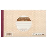 Le dauphin rent receipt book 50 triplicates 125x210 - oat