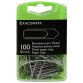 Doos met 100 metalen paperclips 30mm - Zilver