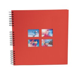 Wireb album 60pBlck 32x32cm MILANO - Red