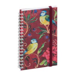 Agenda de poche Lady 16S spiralé Sophie Adde 9 x 16 cm Semainier janvier à décembre 2025