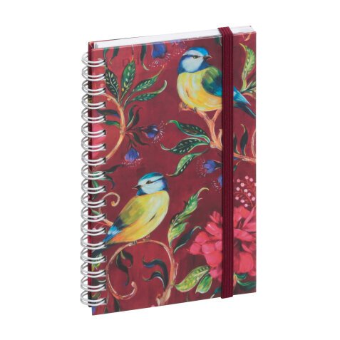 Agenda de poche Lady 16S spiralé Sophie Adde 9 x 16 cm Semainier janvier à décembre 2025