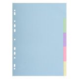 Div Forever Divider A4 170g 5P Pastel - Assorted colours