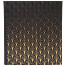 Photo album book 60 black pages Neo Deco