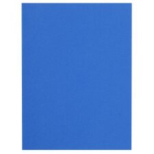 FLASH 220 Pak van 100 mappen -100%gerecycleerd - 24x32cm - Donkerblauw