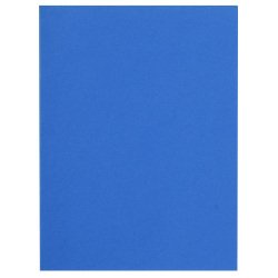 Pack of 100 square cut folders FLASH 220 100% recycled - 24x32cm - Dark blue