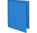 Chemises standard 220 g Exacompta Flash 24 x 32 cm bleu foncé - Paquet de 100