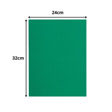 Pack of 10 folders Flash 220 100% recycled - 24x32cm - Assorted colours