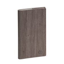 Agenda de poche Eurotime 16 Woody 9 x 16 cm Semainier Janvier à Décembre 2025 - Taupe