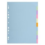 Div Forever Divider A4 170g 10P Pastel - Assorted colours