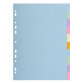 Div Forever Divider A4 170g 10P Pastel - Assorted colours