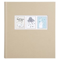 Book Album 60p white 29x32cm Sweet Blue