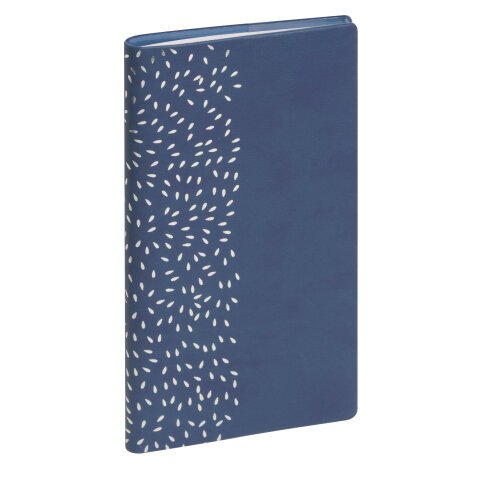 Agenda de poche Eurotime 16 Amélie 8,5 x 16 cm Semainier Janvier à décembre 2025 - Bleu