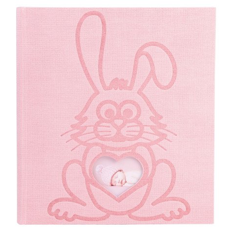 Album photos livre LAPIN TEDDY, 290 x 320 mm, bleu