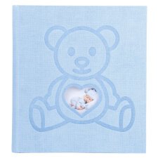 Photo Album 29x32cm 60p TEDDY Bear Blue