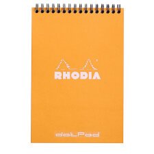 Notepad A5 80 feuilles DOT 80 g - Orange