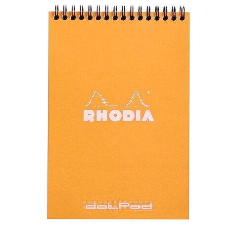 Notepad A5 80 feuilles DOT 80 g - Orange