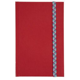 Schrift Iderama 170 x 110 mm 192 pagina's gelijnd - rood