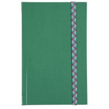 Carnet Iderama 170x110, 192 pages lignées - Vert