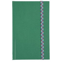 Schrift Iderama 170 x 110 mm 192 pagina's gelijnd - groen