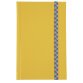Carnet Iderama 170x110, 192 pages lignées - jaune