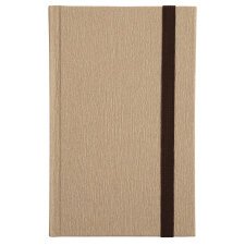 Carnet Nature 170x110, 192 pages lignées - Beige