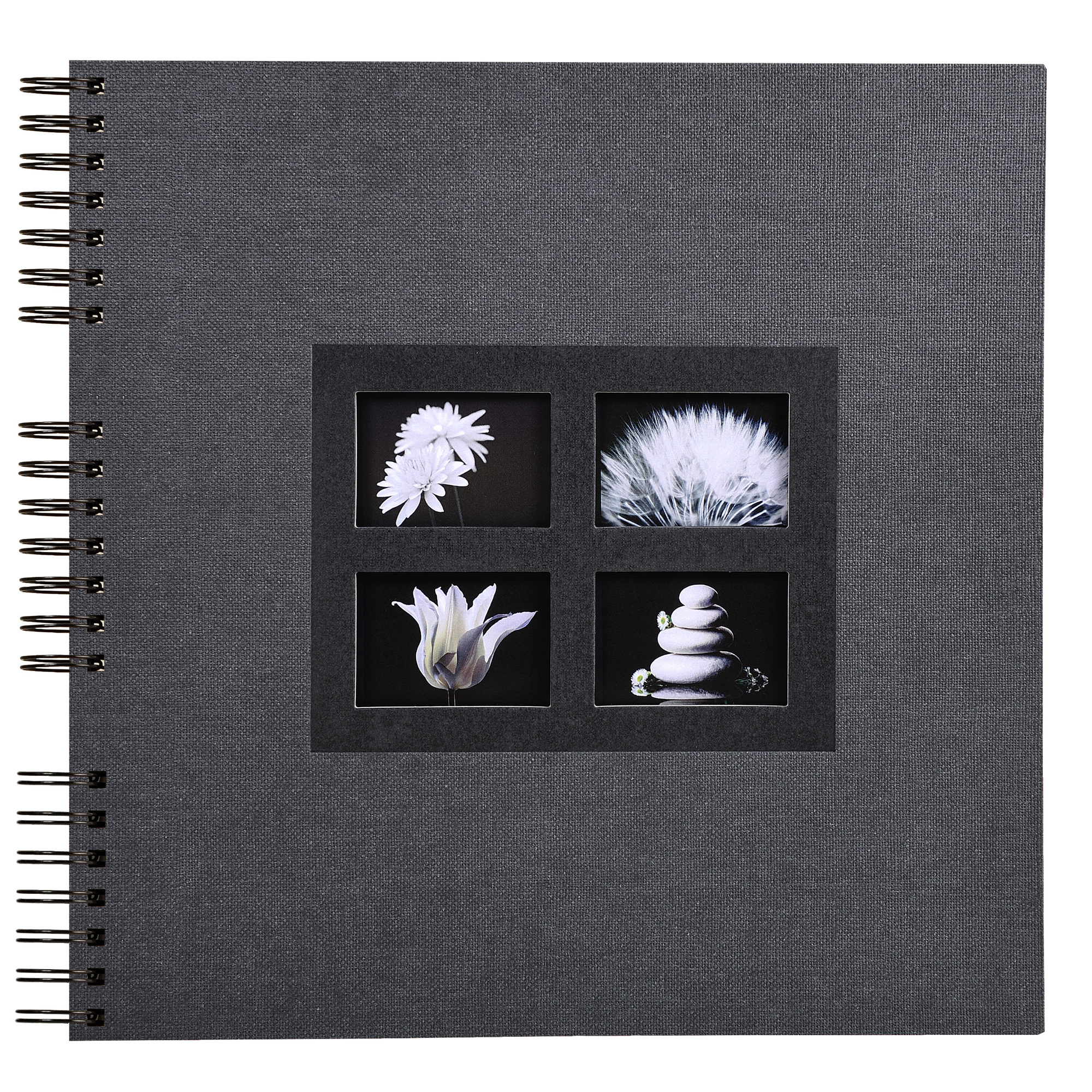 Exacompta Art - Album photos 29 x 32 cm - 60 pages noires - ivoire