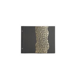 Screwbin album 40pag black 37x29cm ARAMY - Black
