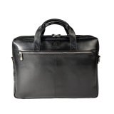 Exacompta Sacoche en cuir noir pour ordinateur portable 15.6''