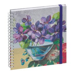 Agenda de bureau Lady 18S spiralé Sophie Adde 15 x 17 cm Semainier Janvier à Décembre 2025