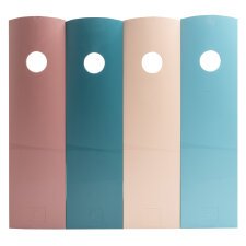 Set met 4 tijdschriftenhouders Mag-Cube Skandi - assortiment kleuren